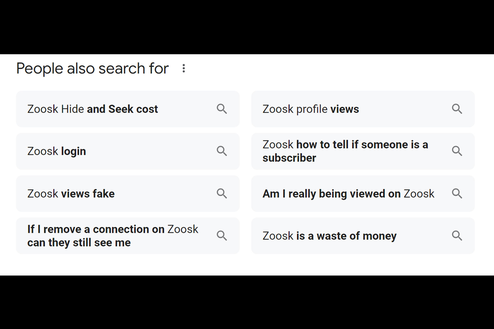 zoosk searches online